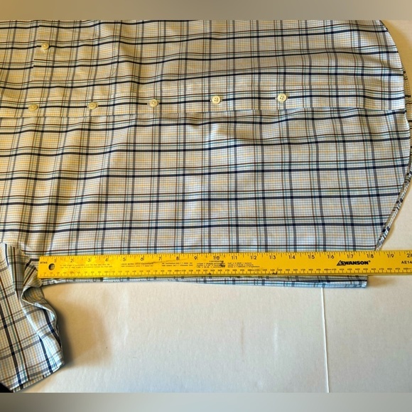ORVIS Sporting Traditions plaid short sleeve button down collar shirt Sz-M B15 - Picture 9 of 10